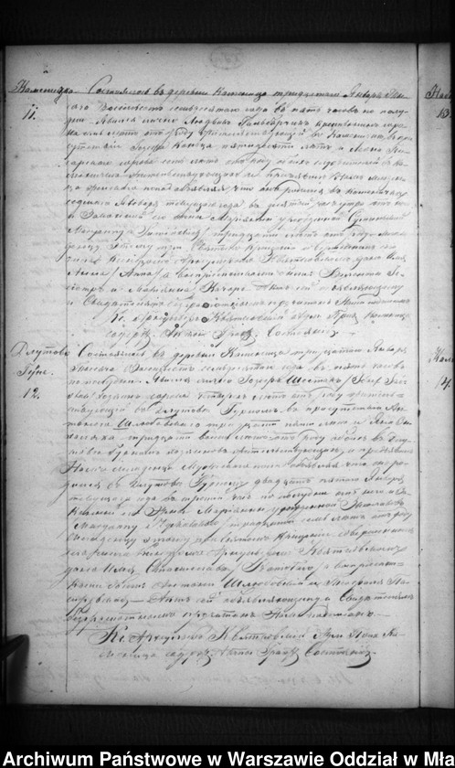 image.from.unit.number "Akta urodzeń, małżeństw, zgonów"