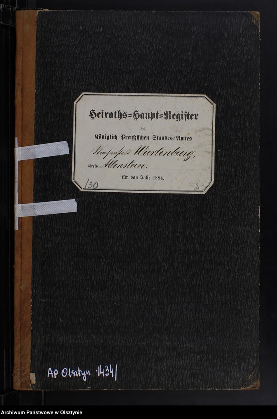 image.from.unit.number "Heiraths-Haupt-Register /wpisów nie było/"