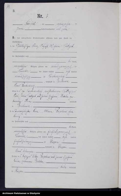 image.from.unit.number "Heiraths-Neben-Register Nr 1 - 14"