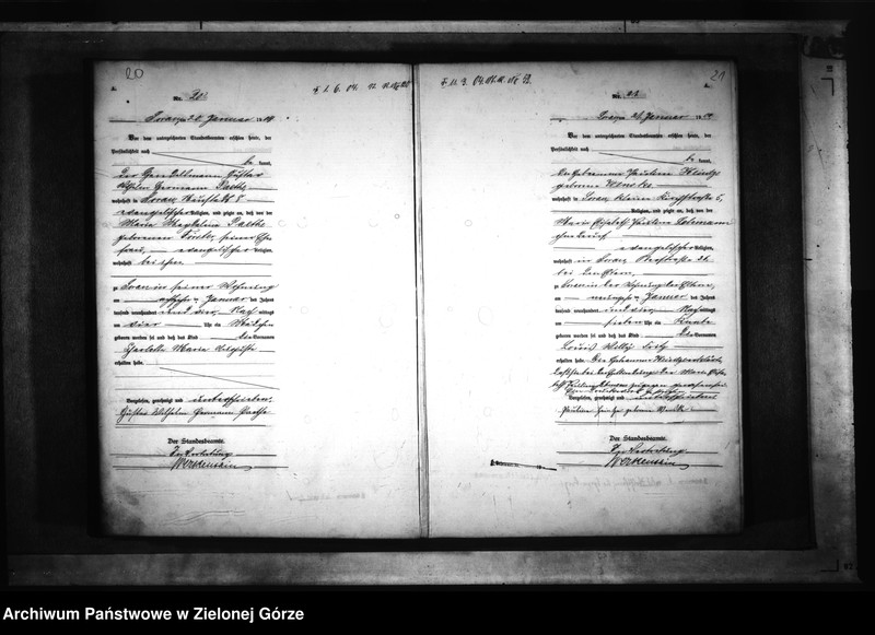 Obraz 15 z jednostki "[Księga akt urodzenia rok 1904-Żary miasto]"