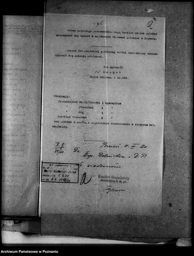 Obraz 6 z jednostki "Sprawy prawne Wolne Miasto Gdańsk [umowy i konwencje]"