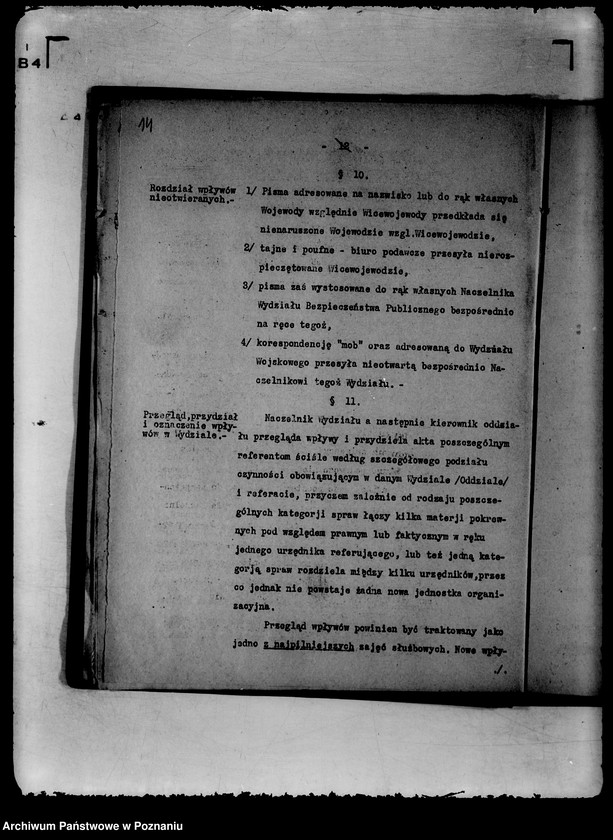 Obraz 17 z jednostki "Spisy spraw Wydziału Społeczno-Politycznego"