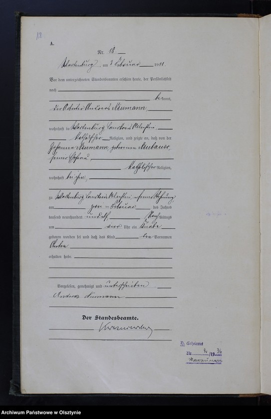 image.from.unit.number "Geburts-Haupt-Register Nr 1 - 166"