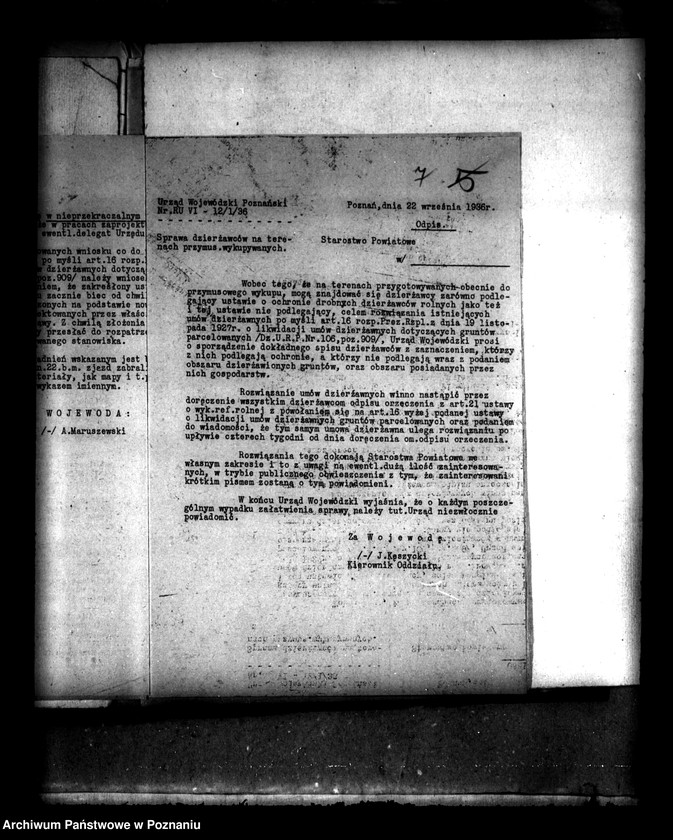 image.from.unit.number "Majątek Charcice i Izdebno powiatu międzychodzkiego przymusowy wykup"