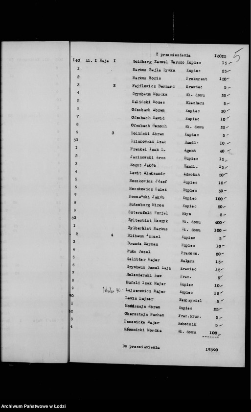 Obraz 9 z jednostki "Rejestr poborczy"