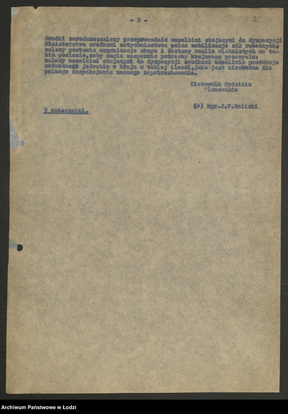 Obraz 3 z jednostki "Centralny Zarząd Przemysłu Włókienniczego; sprawozdania produkcyjne [opisowe, tabele i wykresy]"