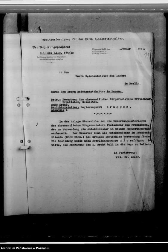 Obraz 15 z jednostki "Kretschmar, Alfred - komisarz obwodowy"