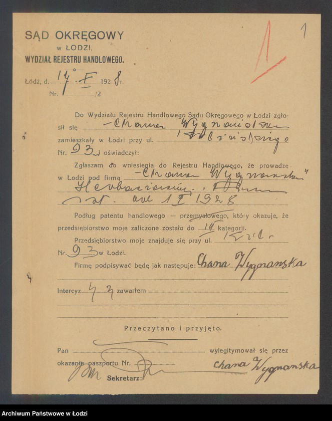 image.from.unit.number "Chana Wygnańska – herbaciarnia"