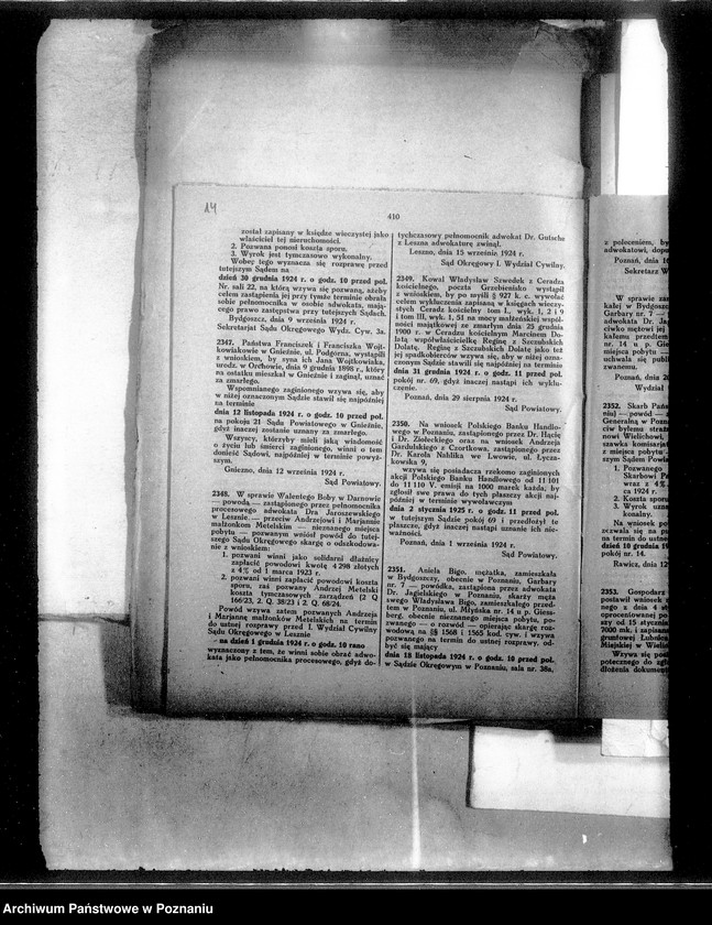 Obraz 18 z jednostki "Die Bildung der Entwaesserungsgenossenschaft Dembicz Kreis Schroda"