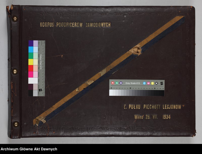 Obraz 2 z jednostki "Zbiór fotografii. Album Korpus podoficerów zawodowych 6 pułku piechoty Legionów. Wilno 28 VII 1934."