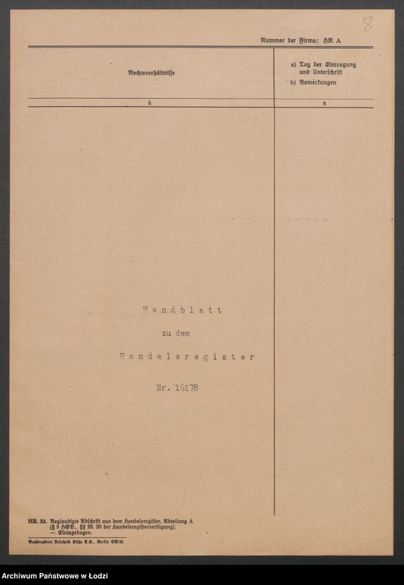 Obraz 10 z jednostki "K. Borkowski i T. Schmidt – kupno i sprzedaż towarów elektrotechnicznych i technicznych"