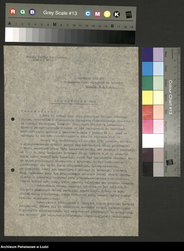 Obraz 2 z jednostki "Uchwały, pisma okólne i instrukcje Wydziału"