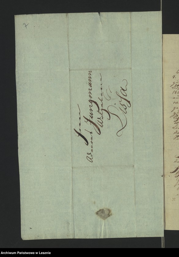 Obraz 10 z jednostki "[Akta manualia des Adwokat Jungmann zu Lissa in Sachen des Kaufmanns Bielefeld zu Posen gegen den Magistrat zu Lissa wegen 424 R. nebst Zinsen]"