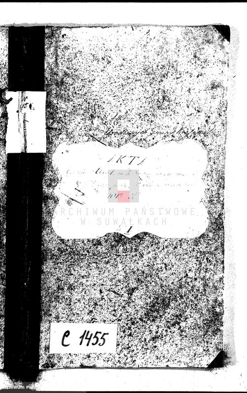 image.from.unit.number "Akta Cywilne Urodzonych Gminy Krasnopolskiey Pttu Seyneńskiego Depptu Łomżyńskiego 1813 R."