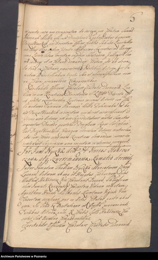 Obraz 9 z jednostki "Acta officii consularis civitatis Posnaniae."