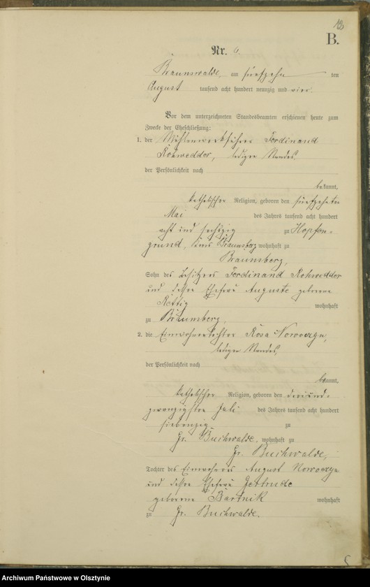 image.from.unit.number "Heiraths-Haupt-Register Nr 1 - 15"