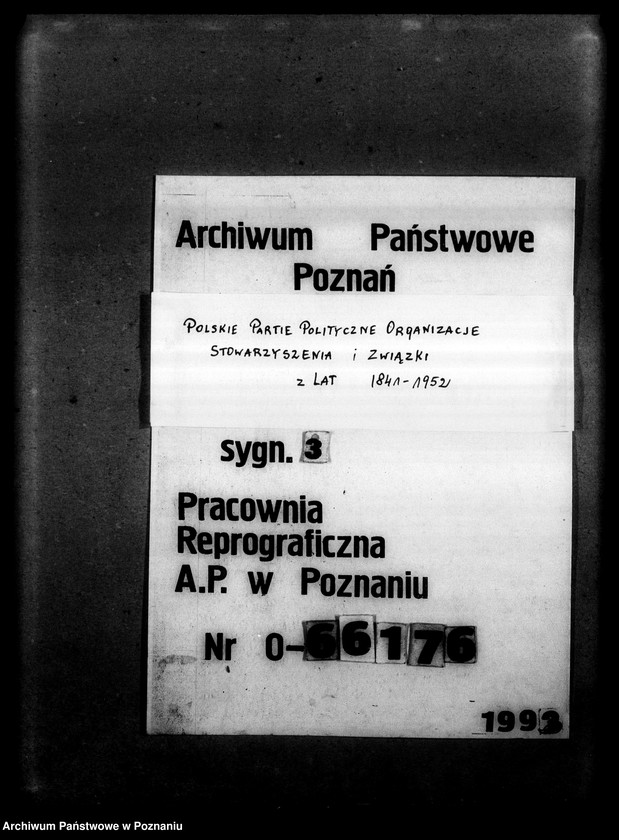 Obraz 20 z jednostki "Program, referat - odczyt o partii "Stańczykowskiej""