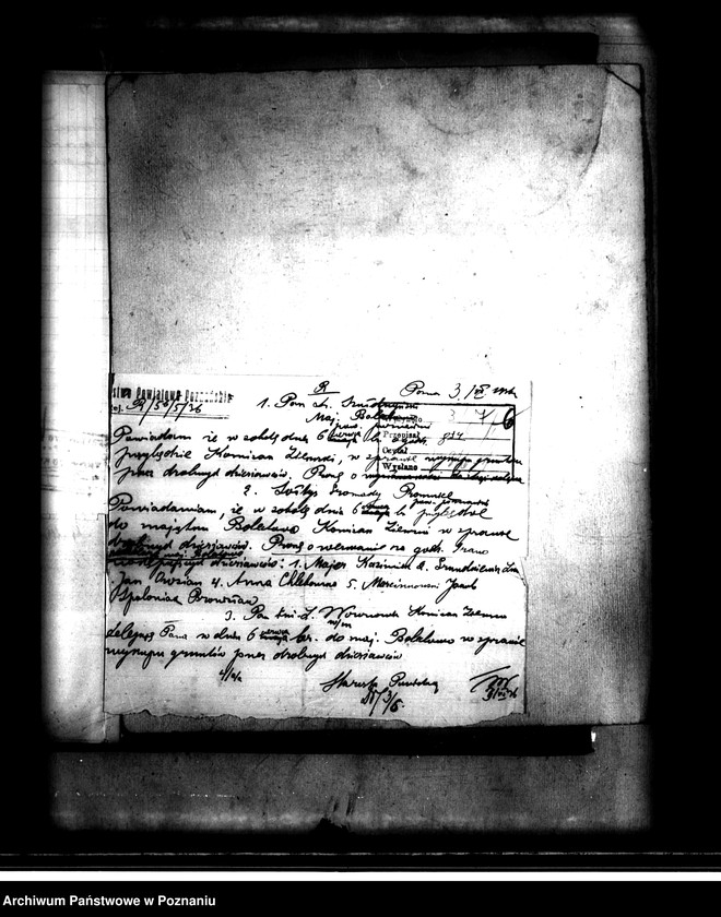 Obraz 16 z jednostki "Uwłaszczenie drobnych dzierżawców majątku Bolechowo powiatu poznańskiego"