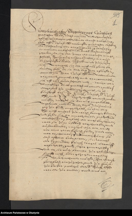 image.from.unit.number "Berichte in Kriegs-Sachen 1635 Februar. Wibranzen Sachen"