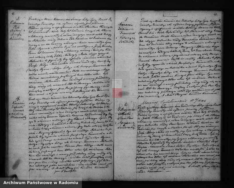 Obraz 15 z jednostki "Duplikat urodzonych, zaślubionych i śmierci w parafii Kazanów na rok 1859"