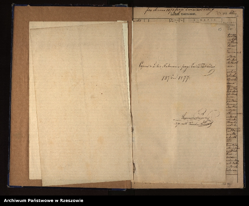 image.from.unit.number "Księga urodzeń, małżeństw, zgonów dla miejscowości Dźwiniacz Dolny"