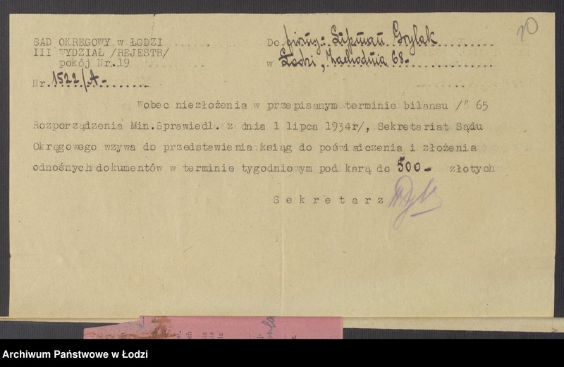 Obraz 12 z jednostki "Lipman Grylak- sprzedaż towarów manufakturowych"