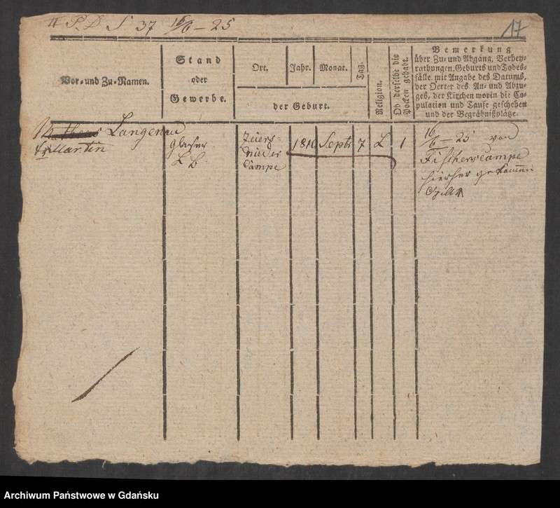 image.from.unit.number "Karty meldunkowe: Langecker - Langowsky"