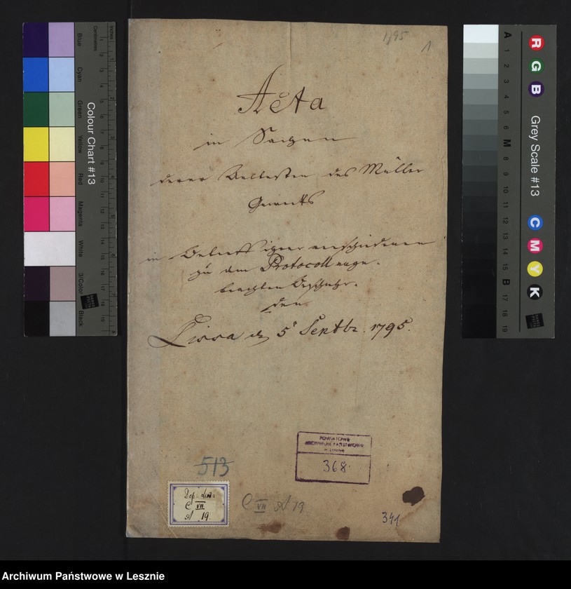 Obraz 3 z jednostki "[Die Sachen der Altesten des Müllergewerks in Betreff ihrer verschiedener zu Protokoll angebrachten Beschwerden]"