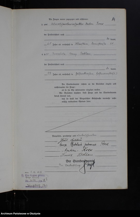 image.from.unit.number "Heirats-Haupt-Register Nr 1 - 42"