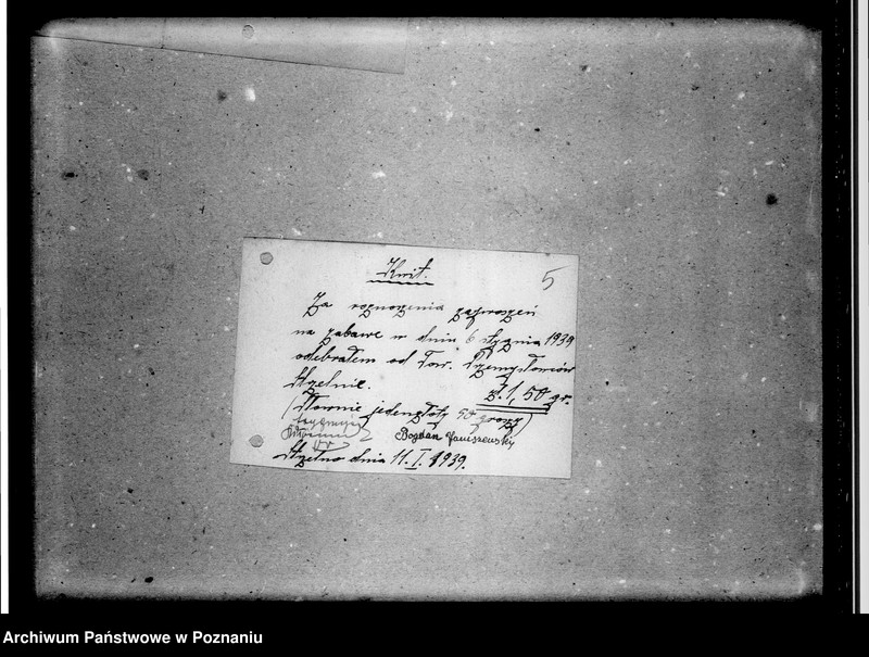 Obraz 9 z jednostki "Lista składek członkowskich Towarzystwa Przemysłowców w Strzelnie. Rachunki, pokwitowania"