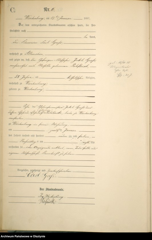 image.from.unit.number "Sterbe-Haupt-Register Nr 1 - 149"