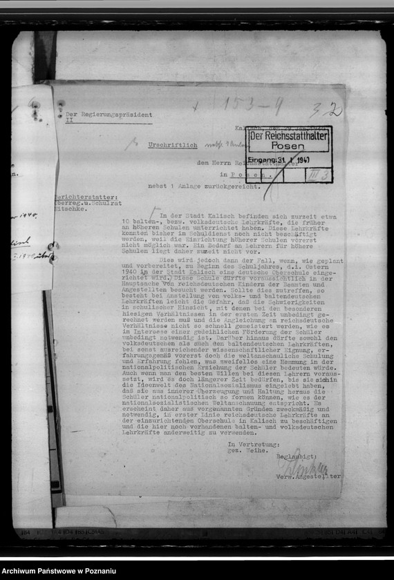 Obraz 7 z jednostki "Aufbau des Schulwesens. Lehrkräfte an Oberschulen"