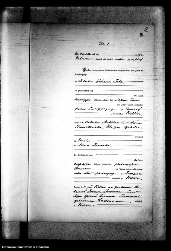 image.from.unit.number "Księga małżeństw"