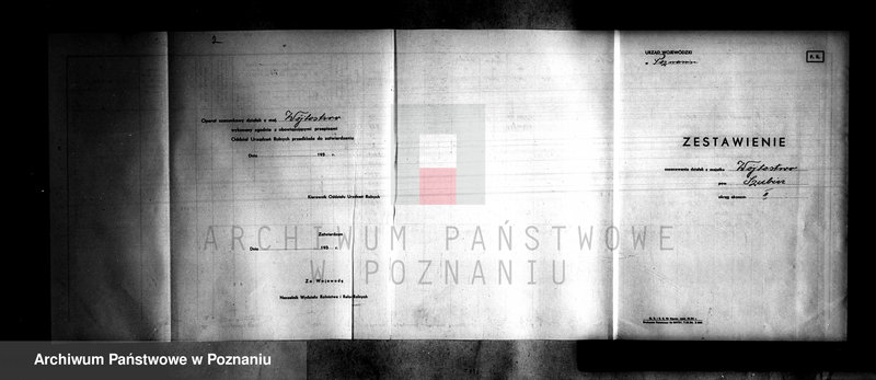 Obraz 6 z jednostki "/Szacunek działek z majątku Wójtostwo powiatu szubińskiego/"