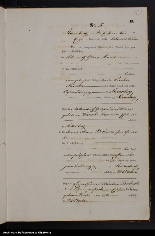 image.from.unit.number "Heiraths-Neben-Register Nr 1 - 25"