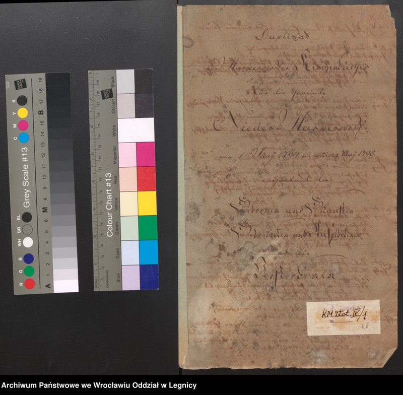 image.from.unit.number "Duplicat der Harpersdorfer Kirchenbücher für die Gemeinde Niederharpersdorf"