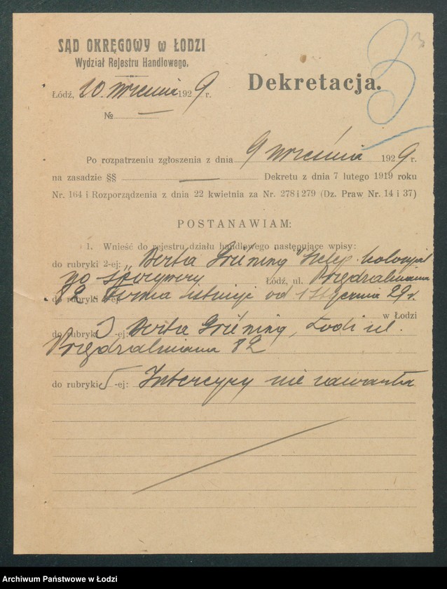 Obraz 5 z jednostki "Berta Grüning - sklep spożywczo-kolonialny"