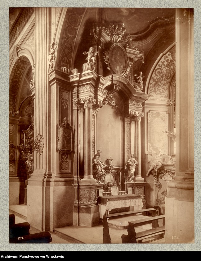 Obraz 10 z kolekcji "Kościół św. Macieja (Matthiaskirche) we Wrocławiu w latach 1890-1930 w zbiorze ikonograficznym Archiwum Państwowego we Wrocławiu111"