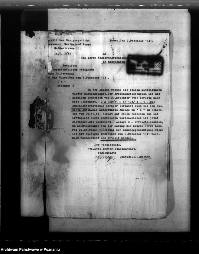 Obraz 10 z jednostki "Notdienstverpflichtung der Ärzte"