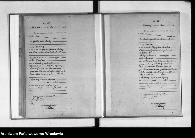 image.from.unit.number "Sterbehauptregister des Standesamtes Laskowitz 1882"