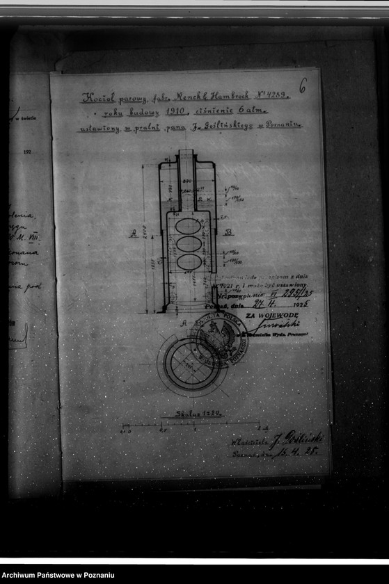 Obraz 10 z jednostki "Pralnia mechaniczna J. Goślińskiego w Poznaniu przy ul. Langiewicza 3 nr woj. 5803"