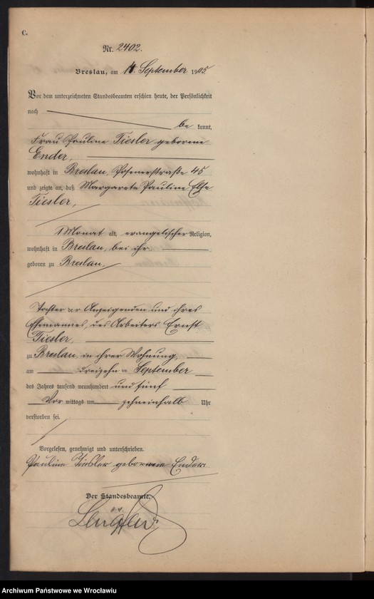 image.from.unit.number "Sterbe-Haupt-Register Breslau I 1905 Band 7"