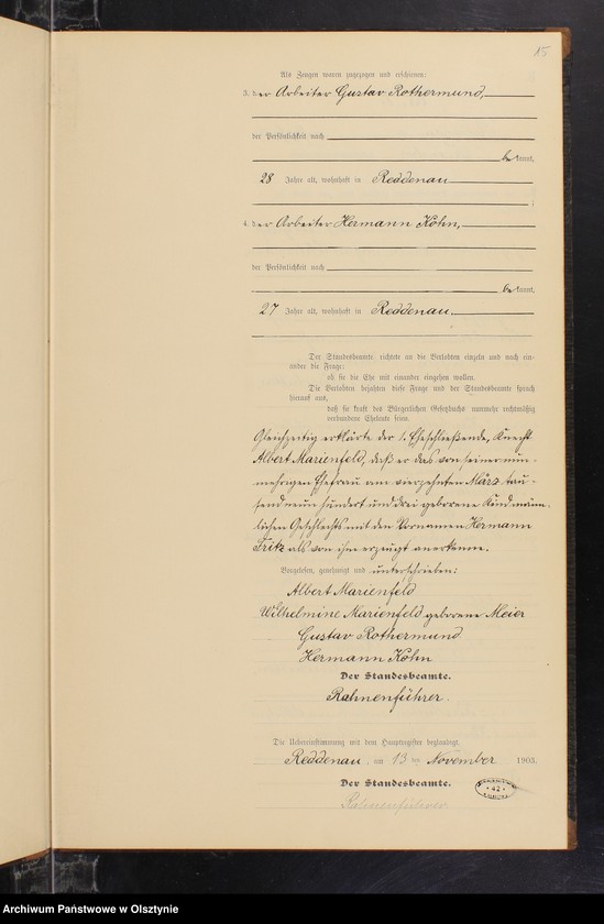 image.from.unit.number "Heiraths-Neben-Register Nr 1 - 9"