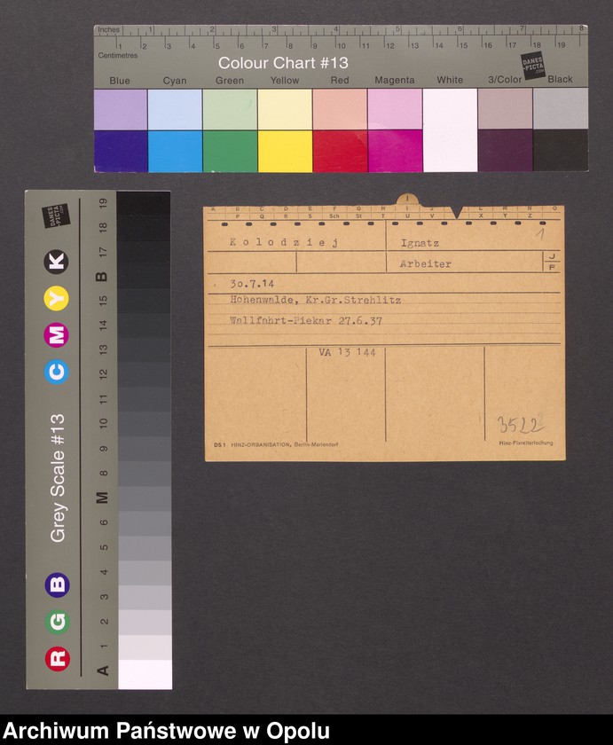 Obraz 3 z jednostki "[Kolodziej Ignatz, ur. 30.07.1914, zam. Hohenwalde]"