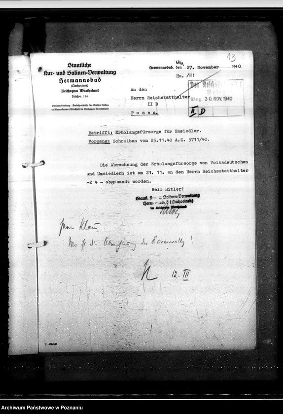 Obraz 17 z jednostki "Erholungsfürsorge für Volksdeutsche und Umsiedler"