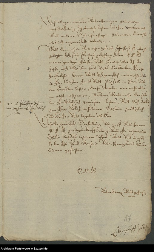 image.from.unit.number "Christoph Ploetze, Mellinscher Jägermeister, wegen des Angefälls auf Lebene und Loitzen-Haus in Stettin."