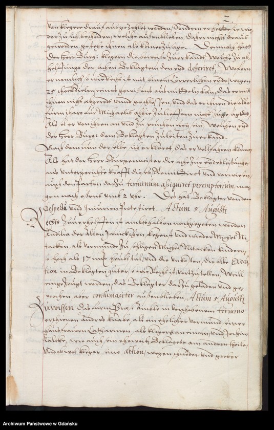 image.from.unit.number "H. Bürgerm. Daniel Czirenberges Ambtbuch erste theil vom [5.VIII.1599-16.III.1600] /indeks/"