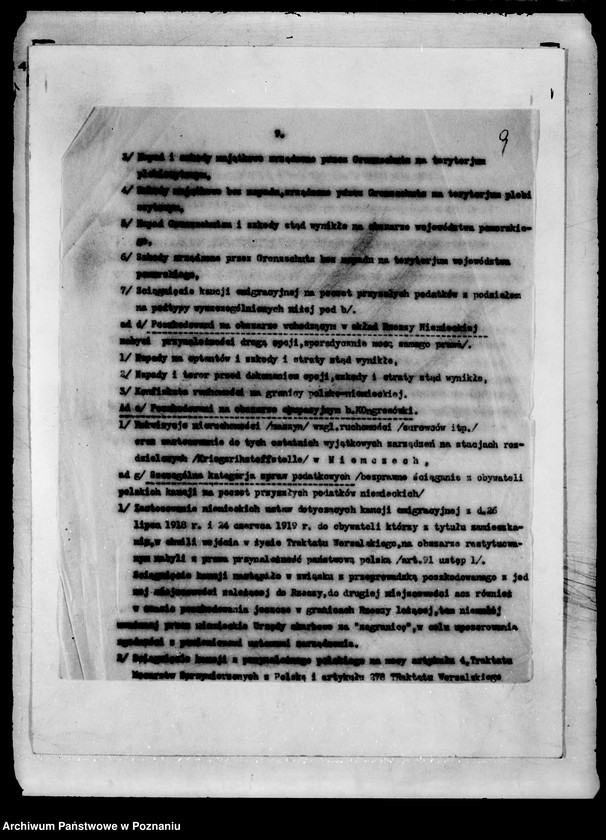 Obraz 13 z jednostki "/Sprawozdanie z działalności Związku Obrony Kresów Zachodnich w dziedzinie rejestracji i dochodzenia pretensji obywateli polskich poszkodowanych przez państwo niemieckie/"