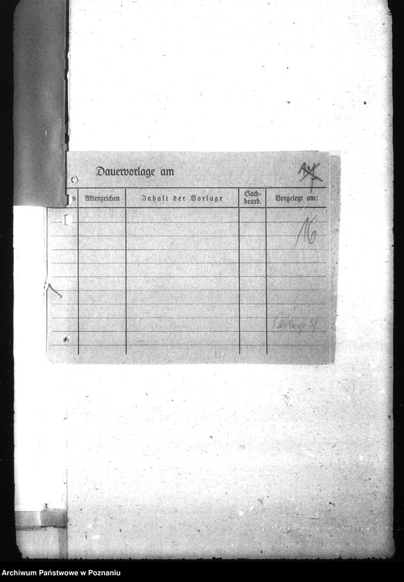 Obraz 20 z jednostki "Organisation und Führung der Registraturen bei der Behörde des Reichsstatthalters im Reichsgau Wartheland"