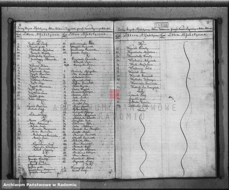 image.from.unit.number "Dupplikat Aktów Urzędnika Stanu Cywilnego Urodzenia, Małżeństw i Zeyścia parafii Kowali Stępociny w Roku 1851"